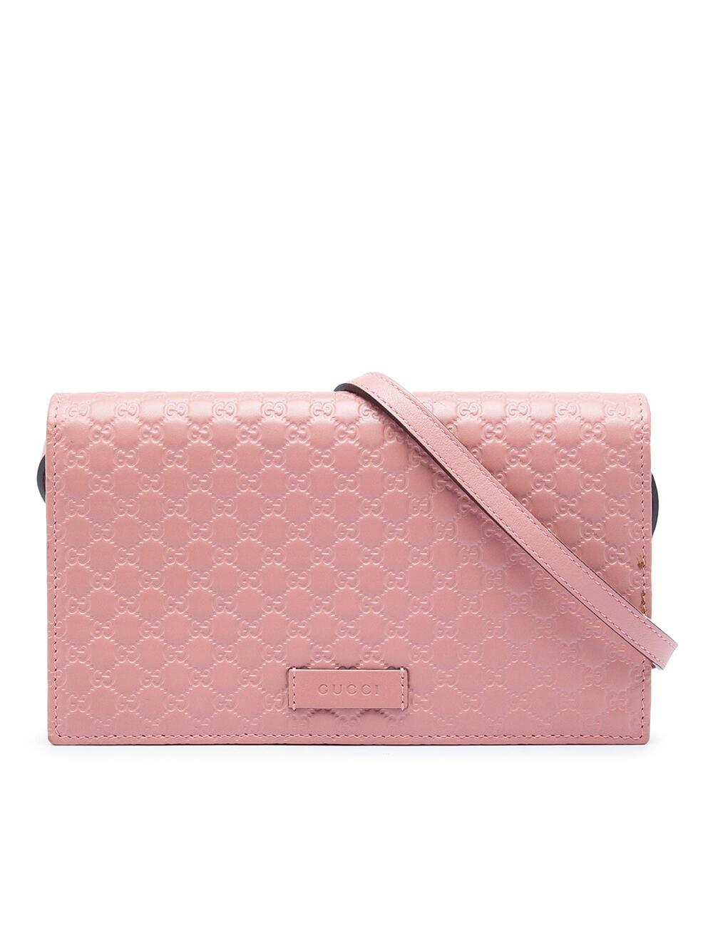 Wallet On Strap Microguccissima Leather #376455G59B